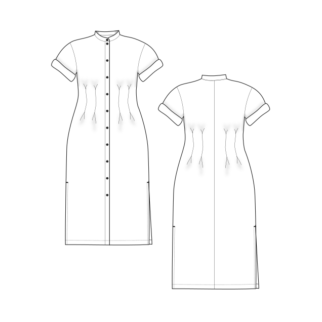 Vera shirt dress