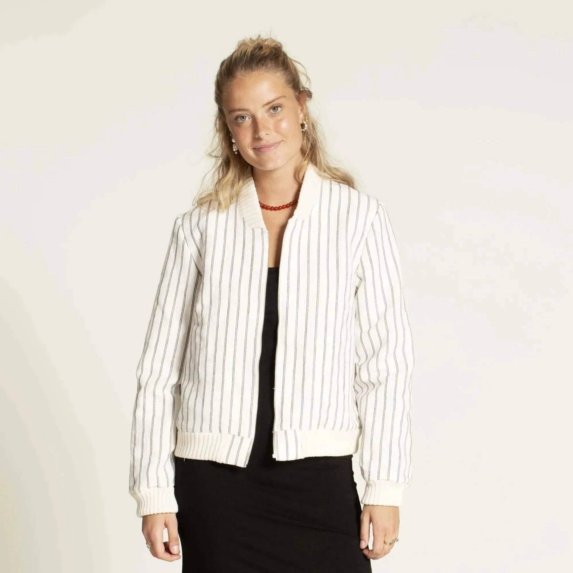 Amelia Bomber Jacket sewing pattern Wardrobe By Me