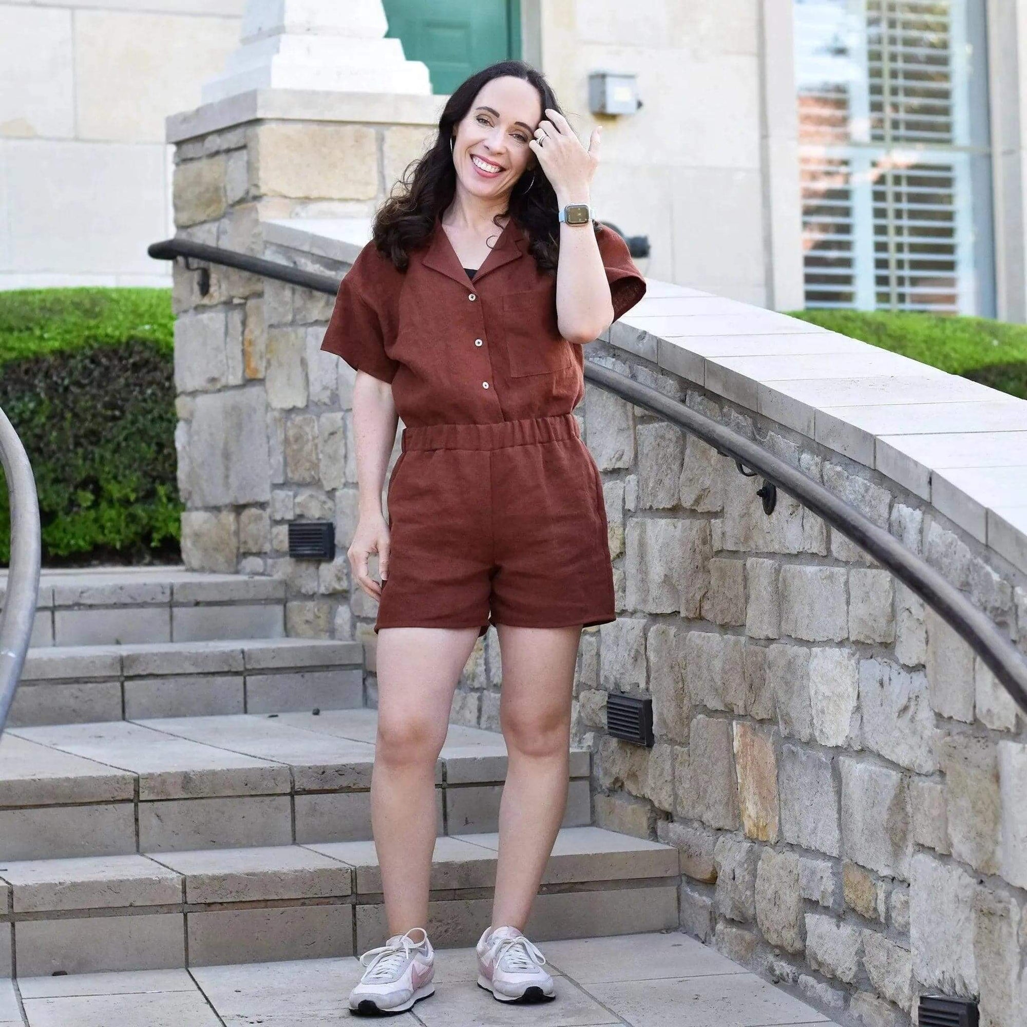 Camp Shirt and Shorts Sewing pattern Wardrobe By Me