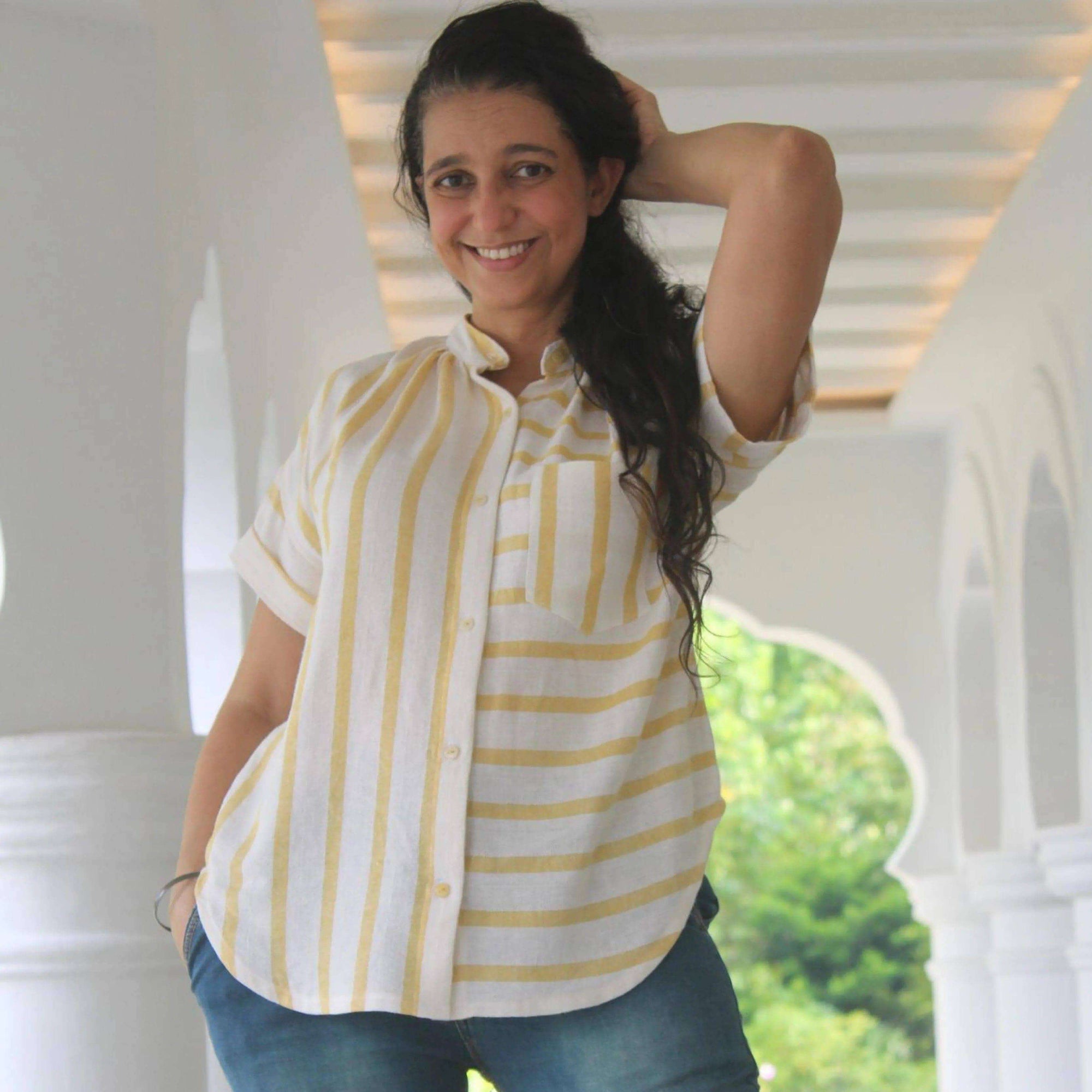 Sille Shirt Sewing Pattern Wardrobe By Me