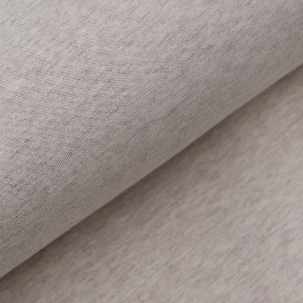 Brushed Sweater Knit - Oatmeal Marle