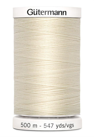 Gütermann sewing thread 802 - Natural - 500m - MaaiDesign