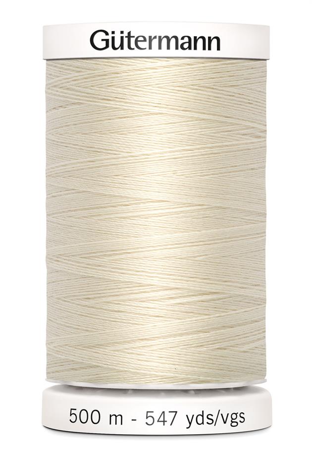 Gütermann sewing thread 802 - Natural - 500m