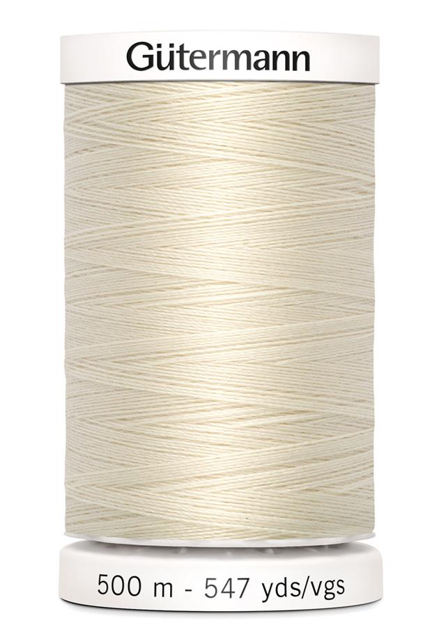 Gütermann sewing thread 802 - Natural - 500m - MaaiDesign