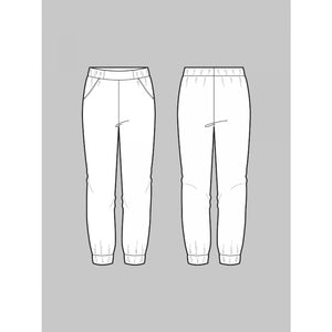 THE ASSEMBLY LINE • Almost Long Trousers Sewing Pattern (XS - L) – The  Draper's Daughter