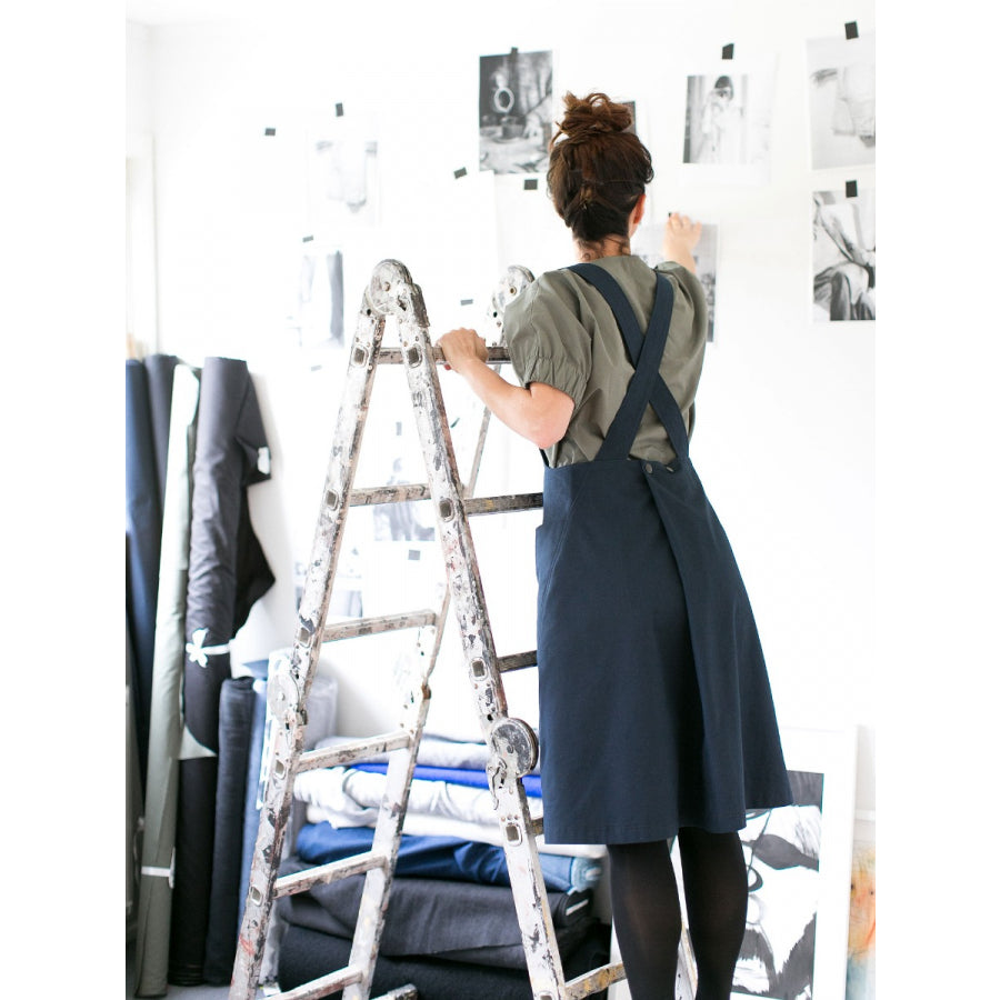 Apron Dress - Sewing Pattern | The Assembly Line
