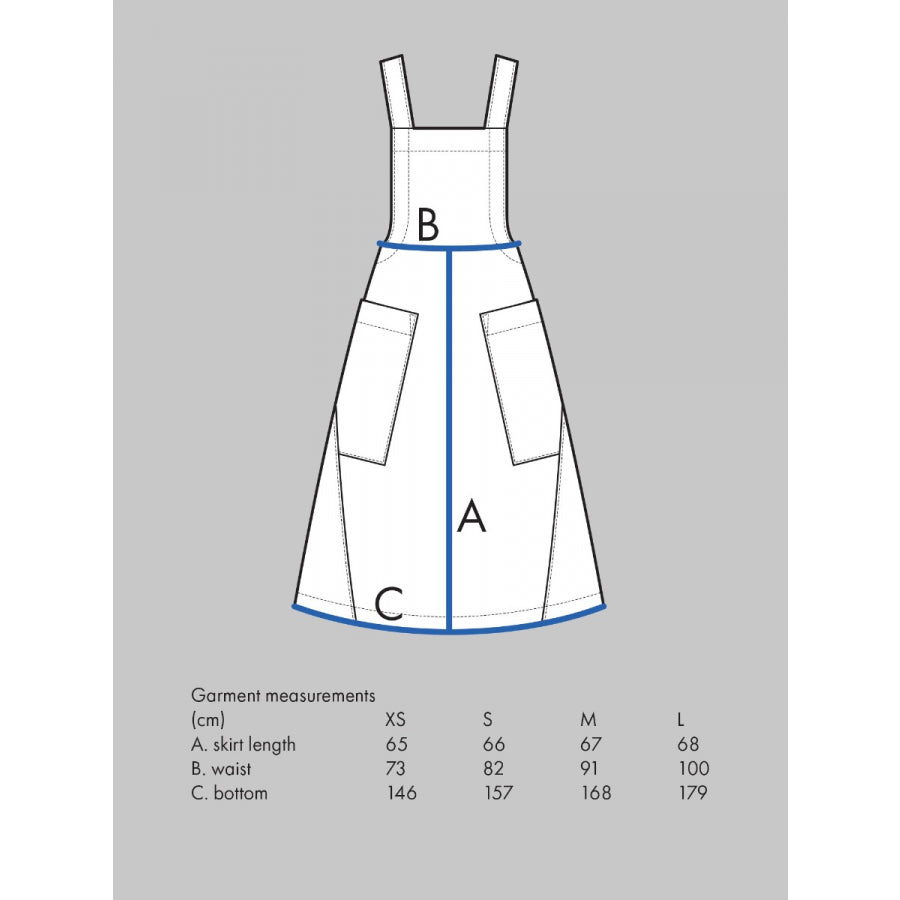 Apron Dress - Sewing Pattern | The Assembly Line