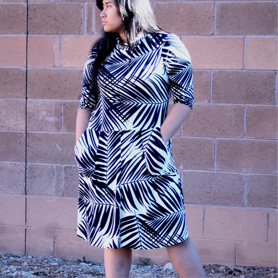 Asta Jersey Dress - Sewing Pattern | Wardrobe By Me