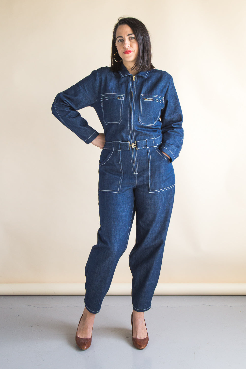 Closet Core Patterns | Blanca Flight Suit - MaaiDesign