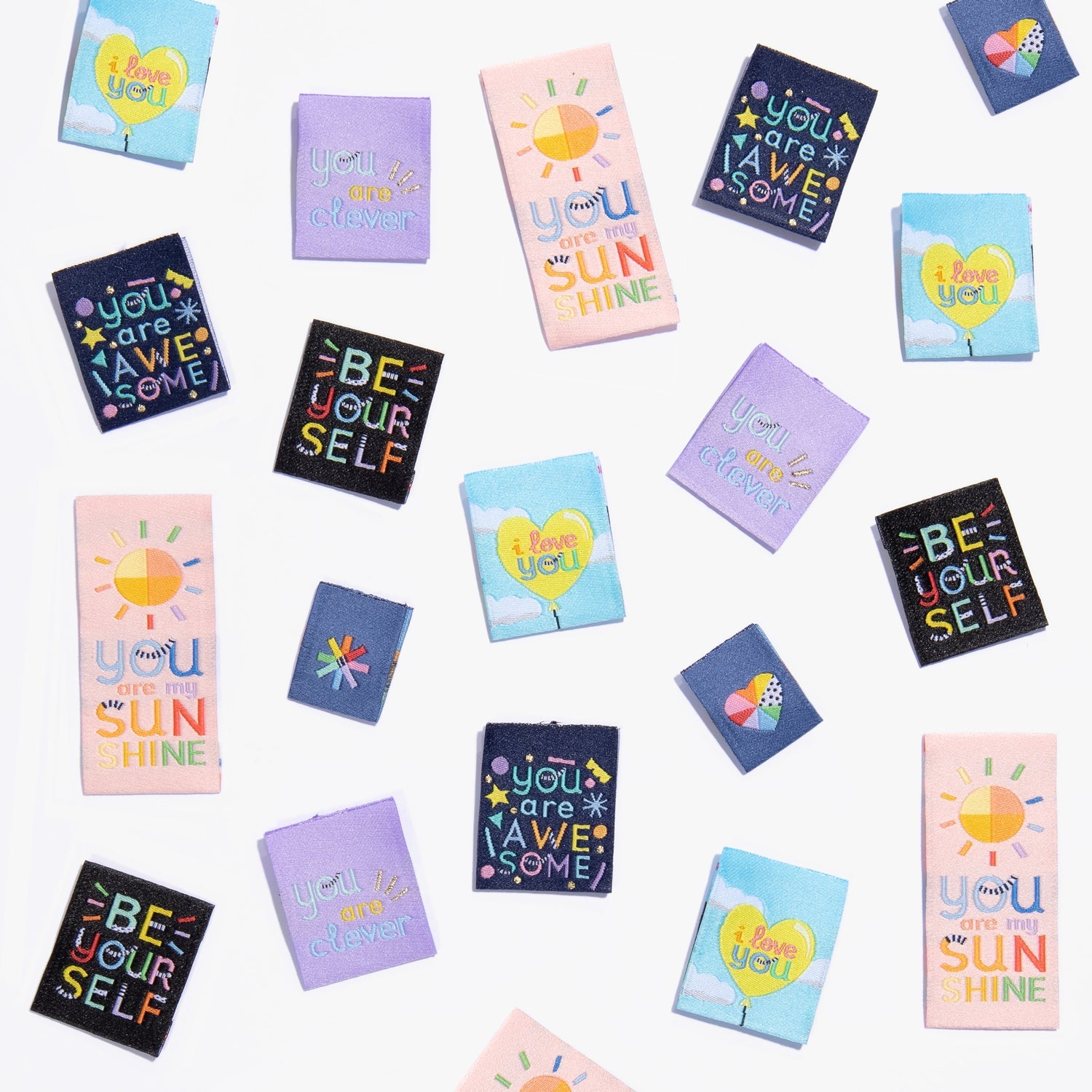 “Going Places" by Brook Gossen X KATM - 18 Woven Labels & 7 Stickers - MaaiDesign