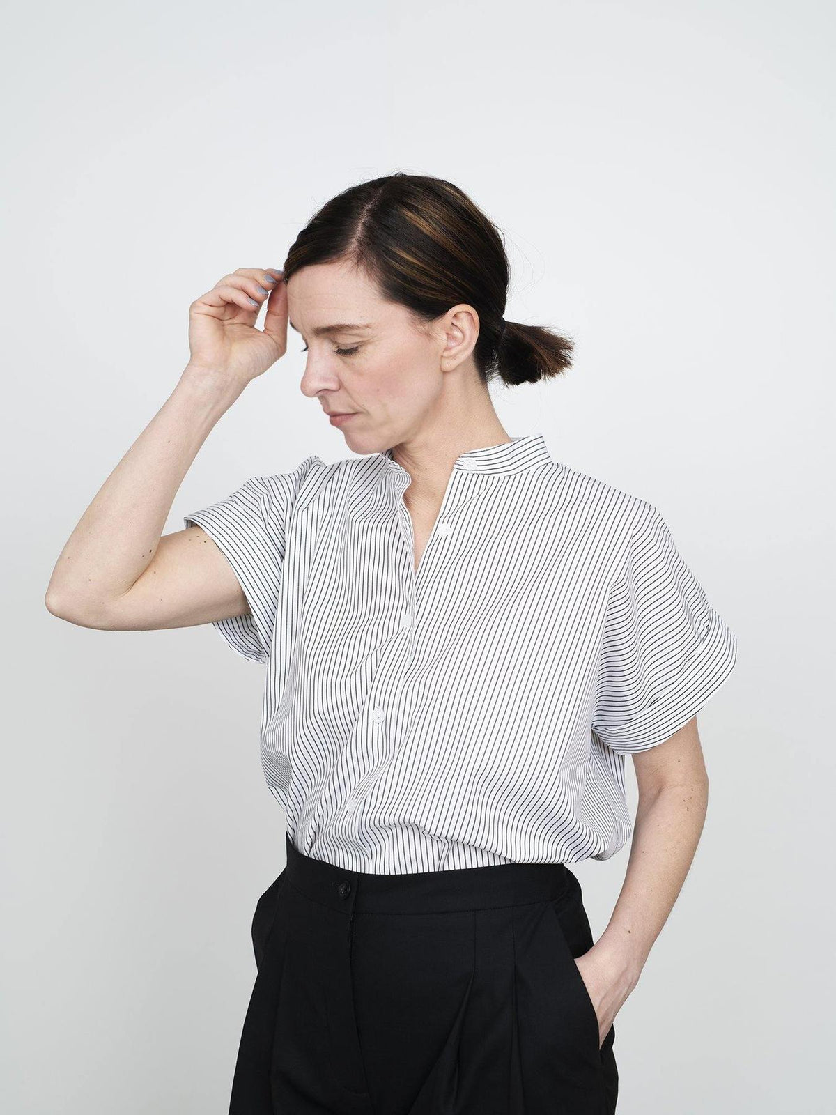 Cap Sleeve Shirt - The Assembly Line - MaaiDesign