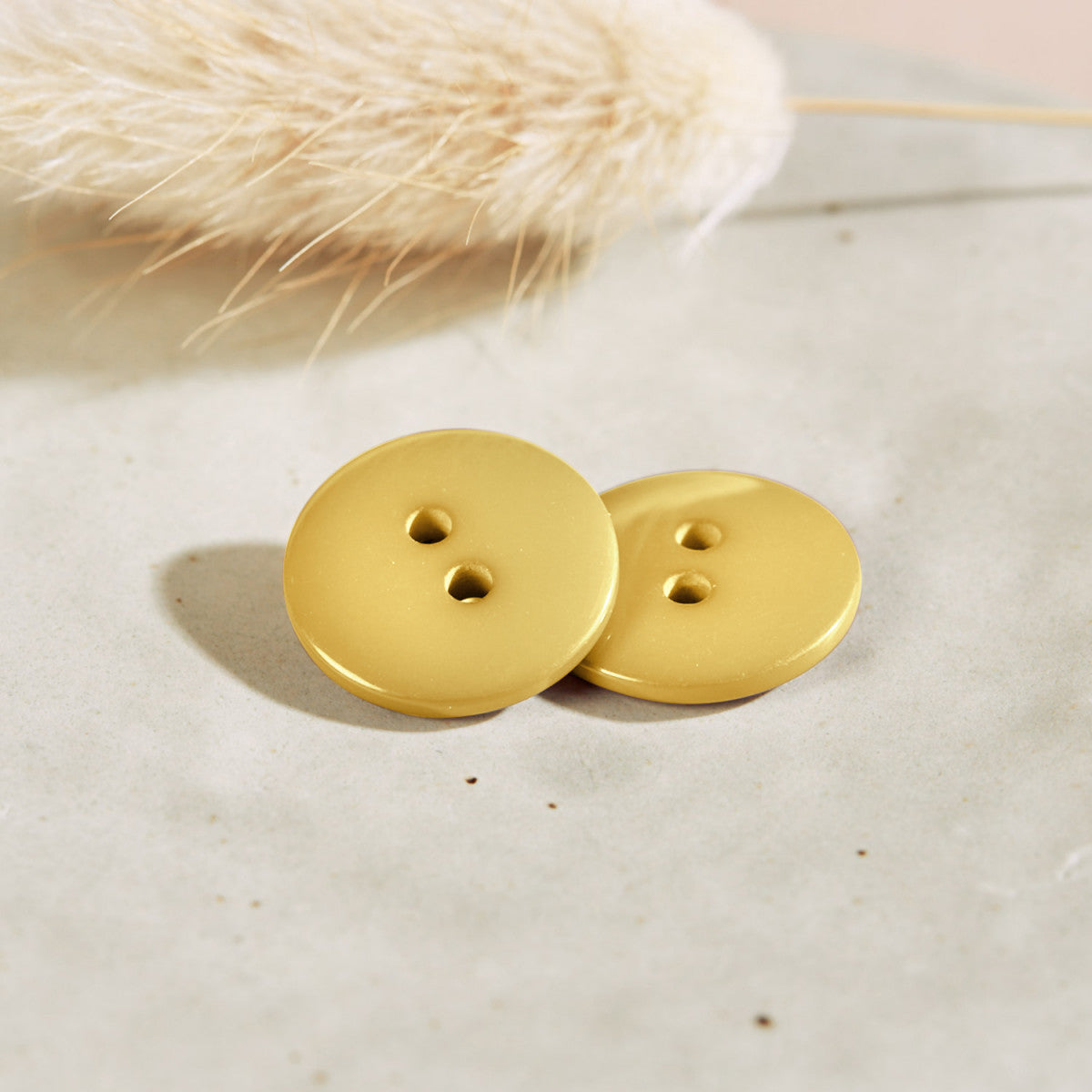 Atelier Brunette - Classic Shine Buttons - Lemon