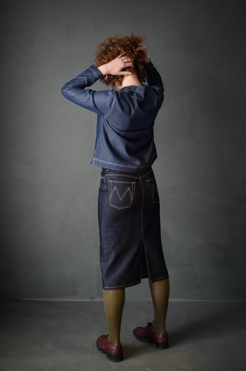 PDF Pattern - Clementine Jeans Skirt| Merchant & Mills