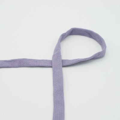 Flat Drawstring Cord - Lilac
