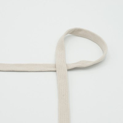 Flat Drawstring Cord - Sand