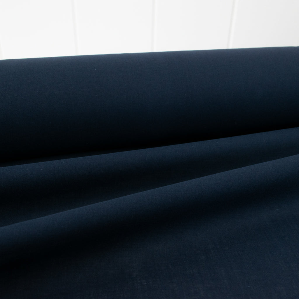 Cotton Voile - Navy