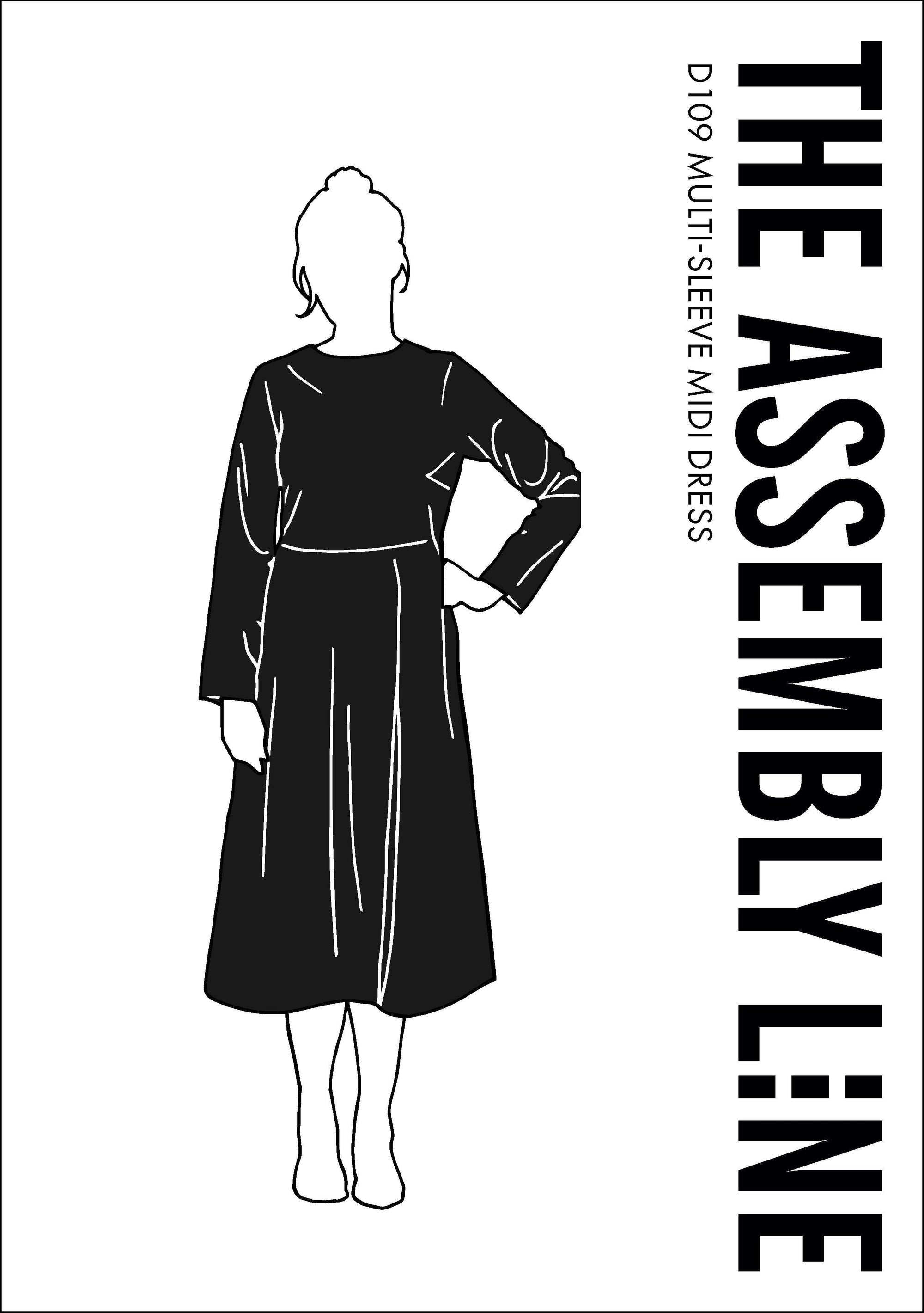Multi-Sleeve Midi Dress - Sewing Pattern | The Assembly Line
