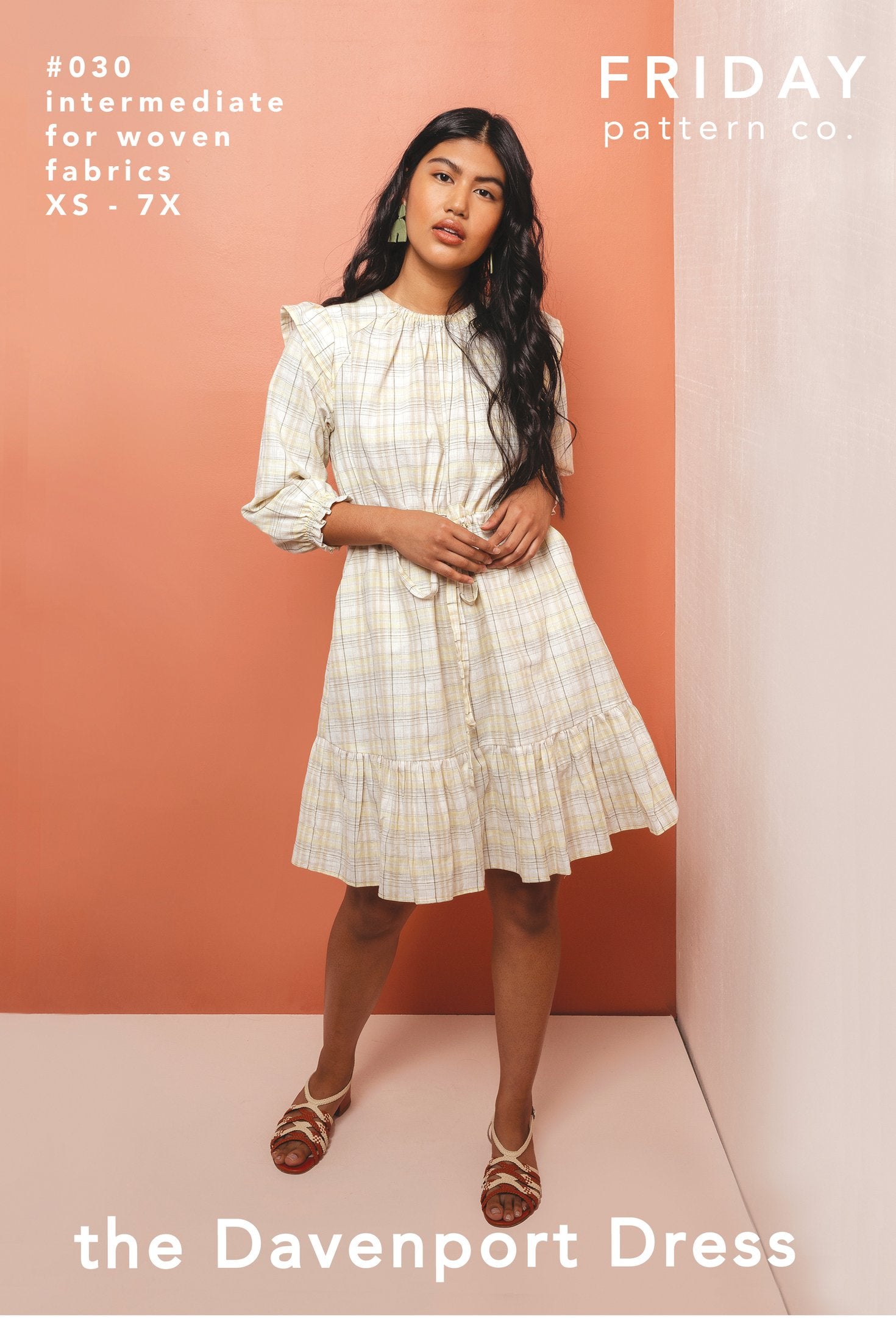 Davenport Dress Pattern - Friday Pattern Company - MaaiDesign