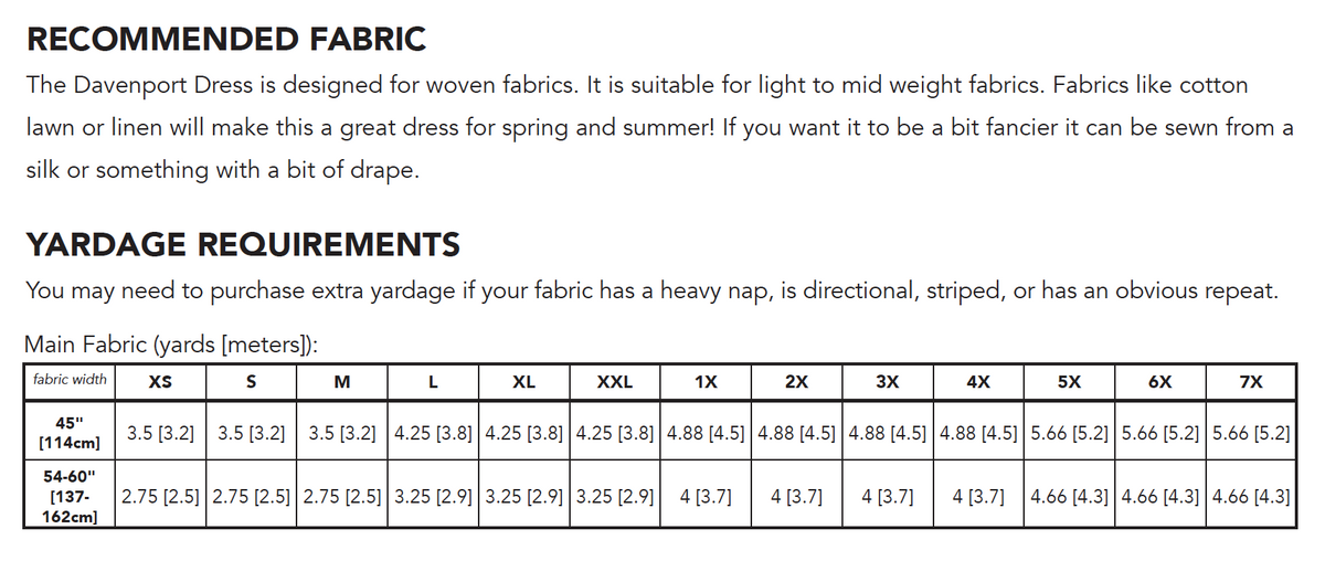 Davenport Dress Pattern - Friday Pattern Company - MaaiDesign