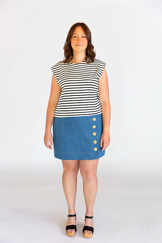Evelyn jersey skirt sale