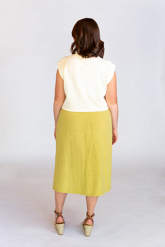Evelyn Skirt Sewing Pattern Chalk and Notch Patterns