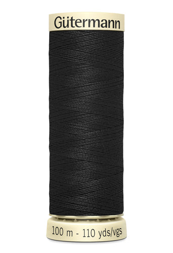 Gütermann sewing thread - 000 (black)