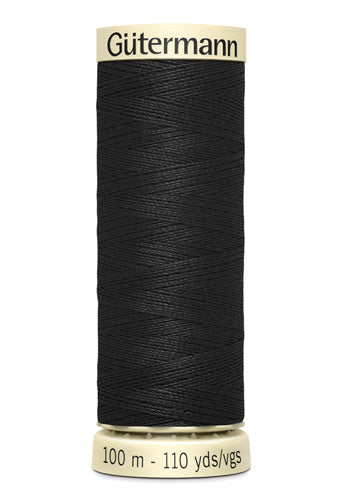 Gütermann sewing thread - 000 (black) - MaaiDesign