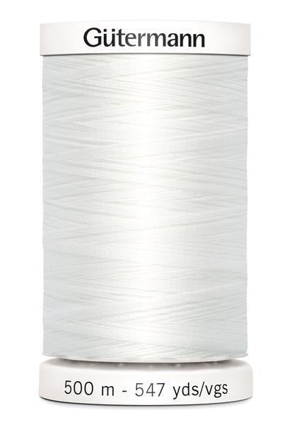 Gütermann sewing thread 800 - White - 500m - MaaiDesign