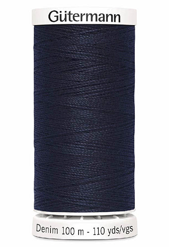 Gütermann Denim Sewing Thread - 6950 Navy Blue