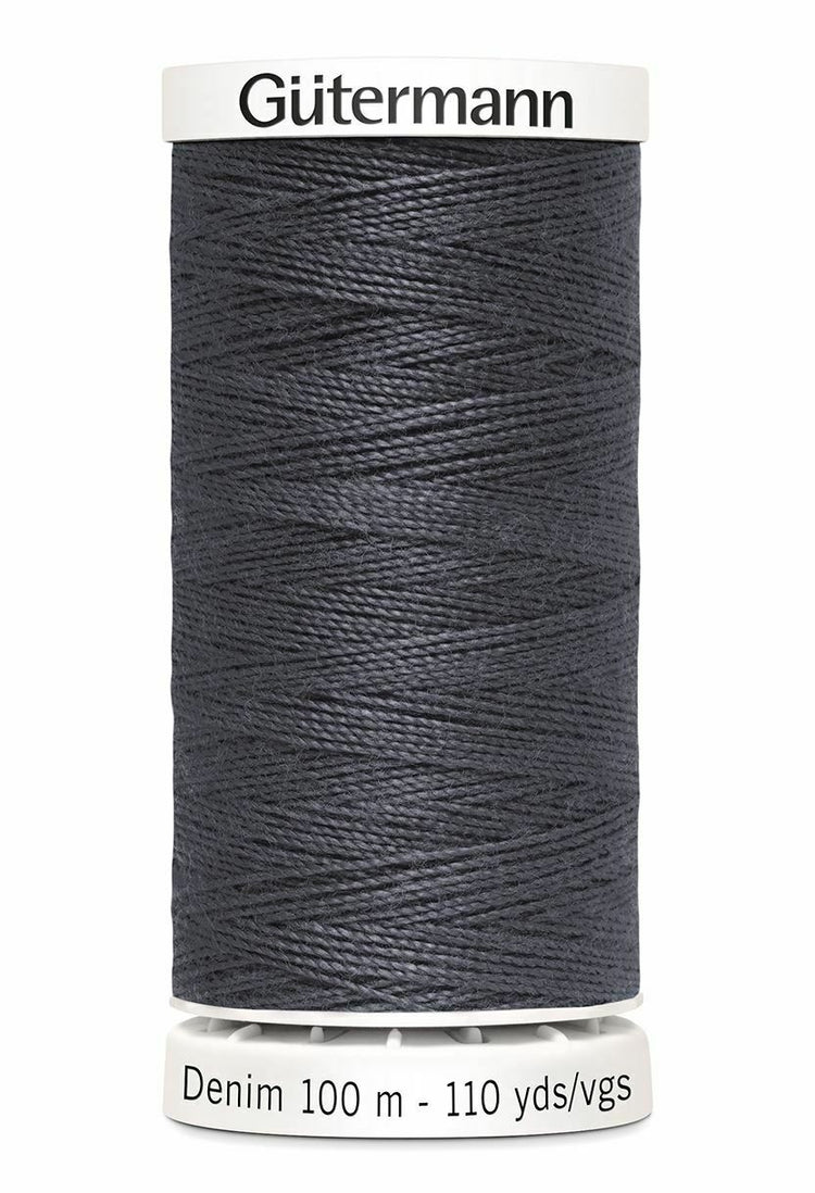Gütermann Denim Sewing Thread - 9455 Dark Grey - MaaiDesign