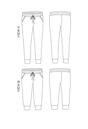 Hudson Pant/ Short - True Bias | Sewing Pattern - MaaiDesign