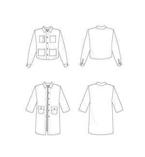 Ilford Jacket Pattern - Friday Pattern Company - MaaiDesign