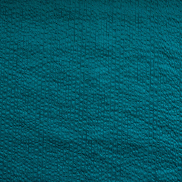 Japanese Crinkle Cotton - Rich Teal - MaaiDesign