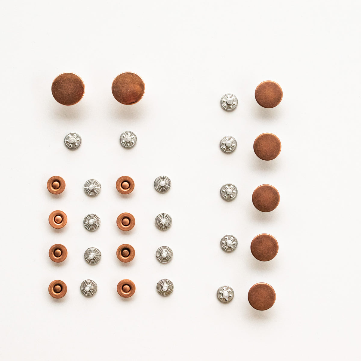 Jeans Hardware Kit - Button Fly - MaaiDesign