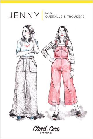 Closet Core Patterns | Jenny Overalls - MaaiDesign