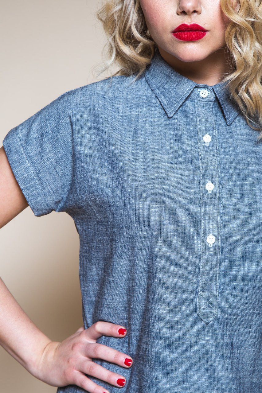 Closet Core Patterns | Kalle Shirt + Shirtdress - MaaiDesign