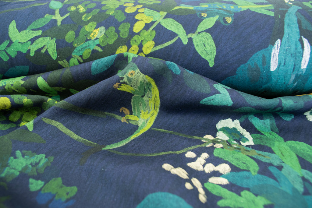 Lady McElroy - Chloe Chambray Linen Rayon - Elephant &amp; The Chameleon