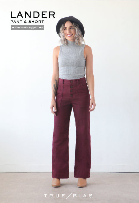 Lander Short/Pant - True Bias | Sewing Pattern - MaaiDesign