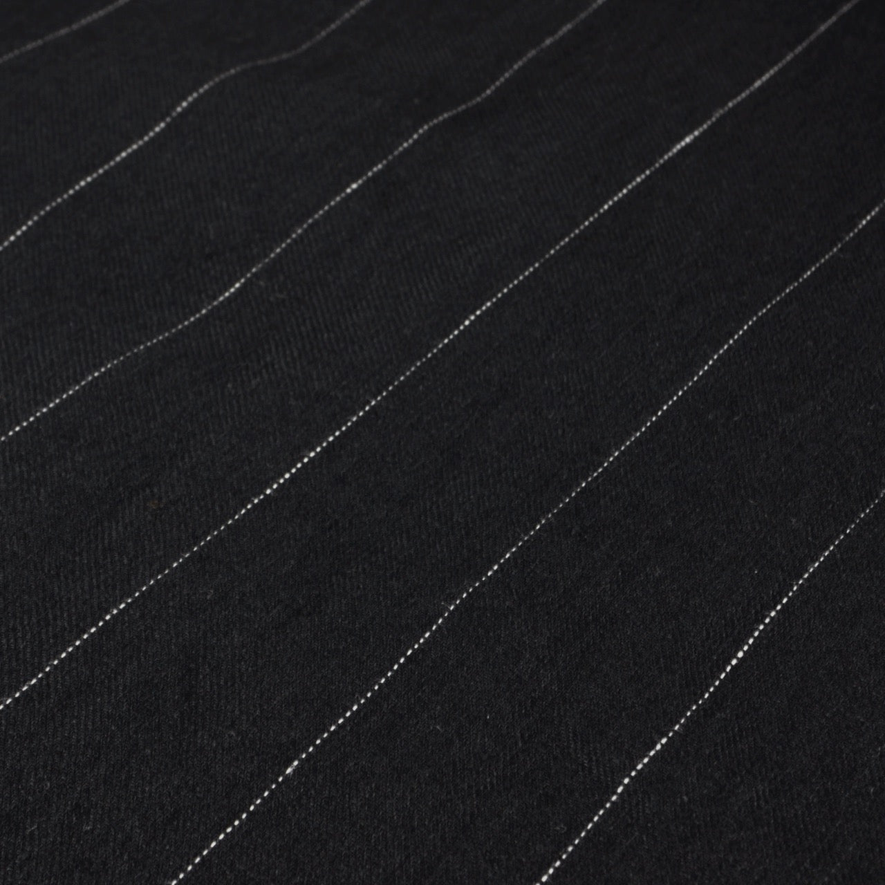 Linen - Black Pin Stripe - MaaiDesign