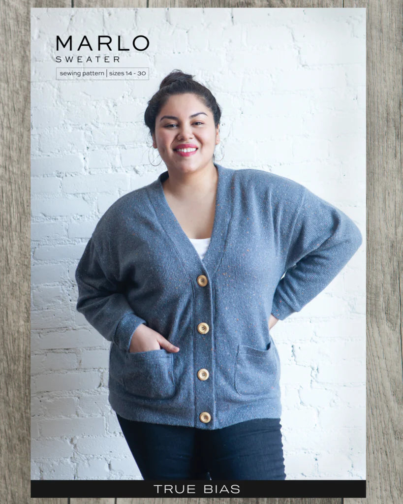 Marlo Sweater - Sewing Pattern | True Bias | Size 14-30