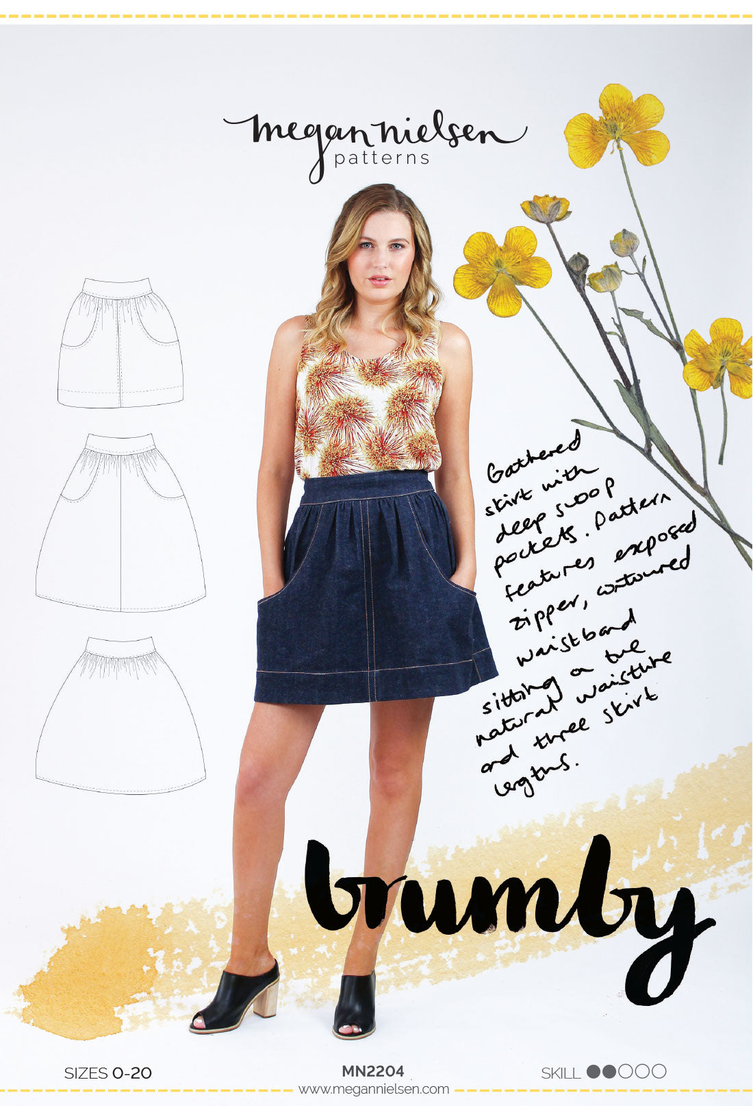 Brumby Skirt | Megan Nielsen - MaaiDesign