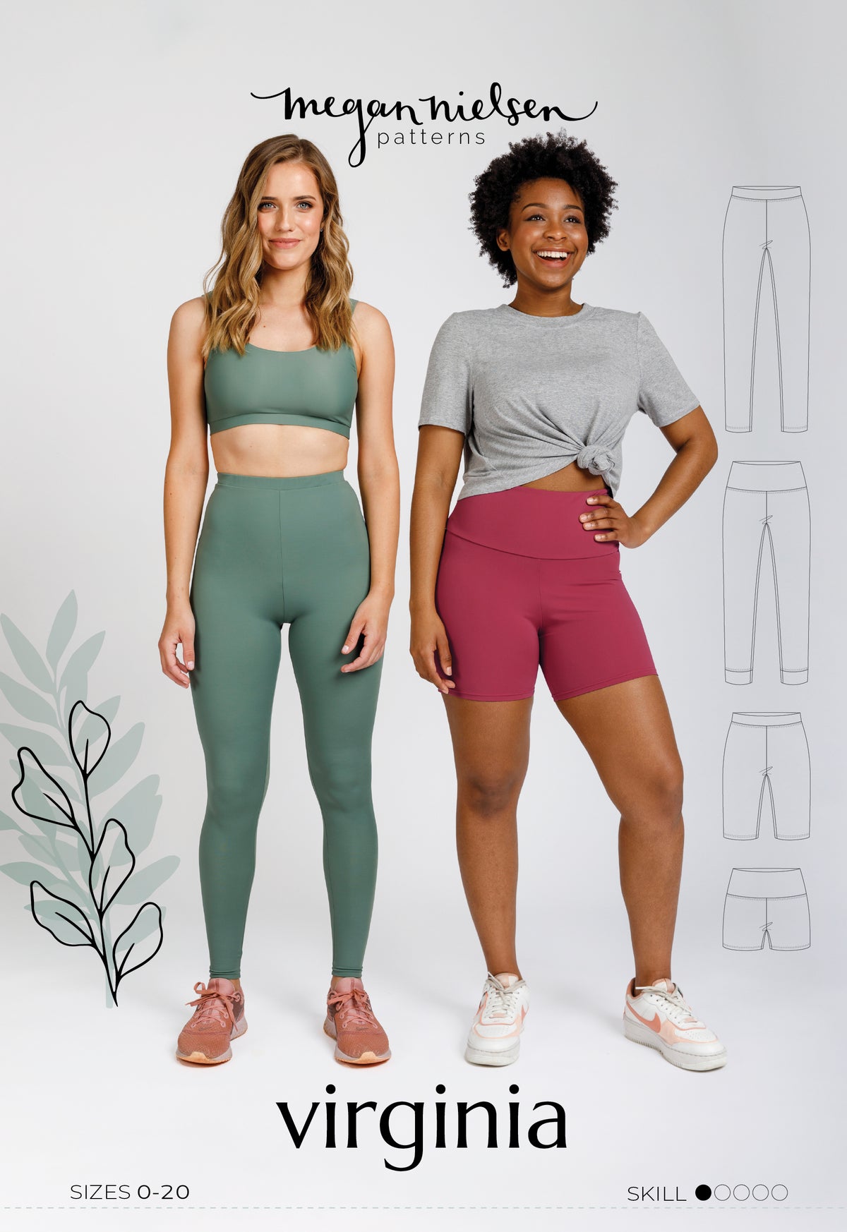 Virginia Leggings | Megan Nielsen - MaaiDesign