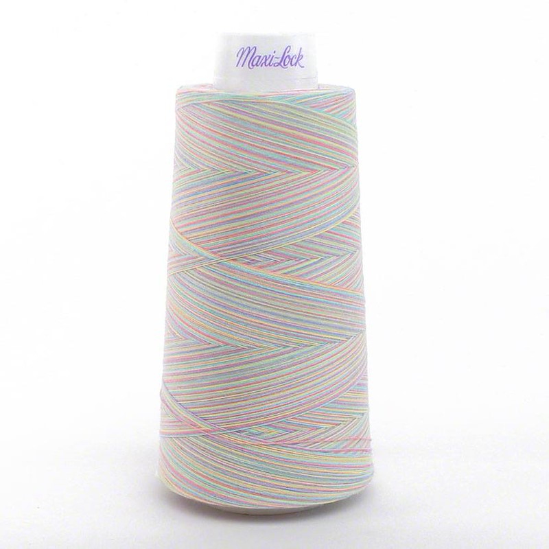 Maxi-Lock - Overlocker Thread - Swirls - Pastel Sprinkles - MaaiDesign