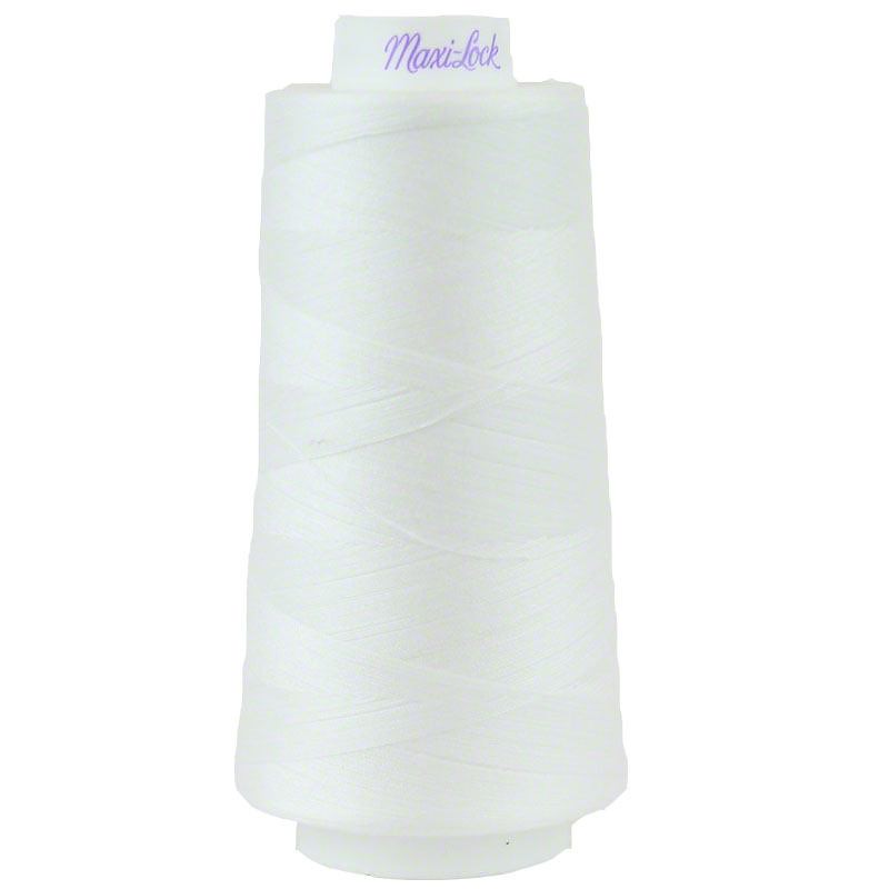 Maxi-Lock Stretch - Overlocker Thread - White