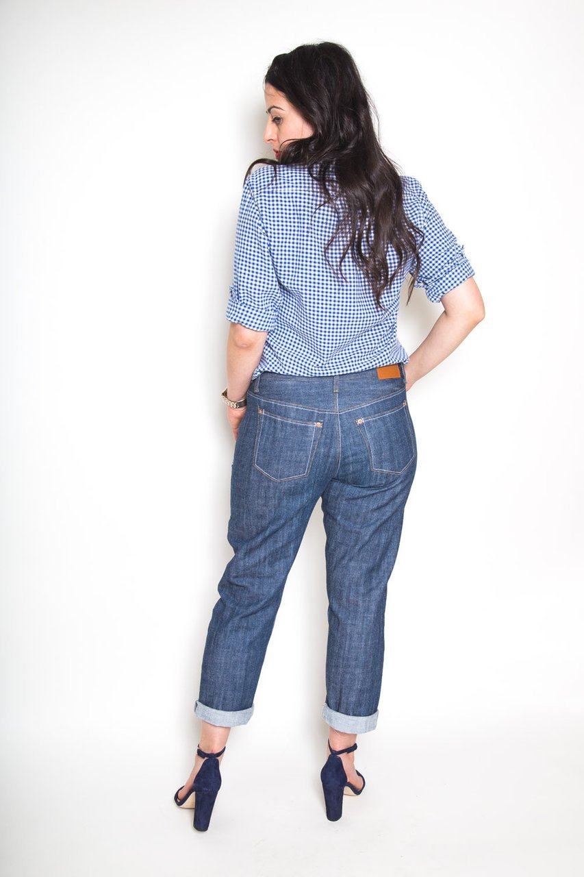 Closet Core Patterns | Morgan Non-Stretch Jeans - MaaiDesign