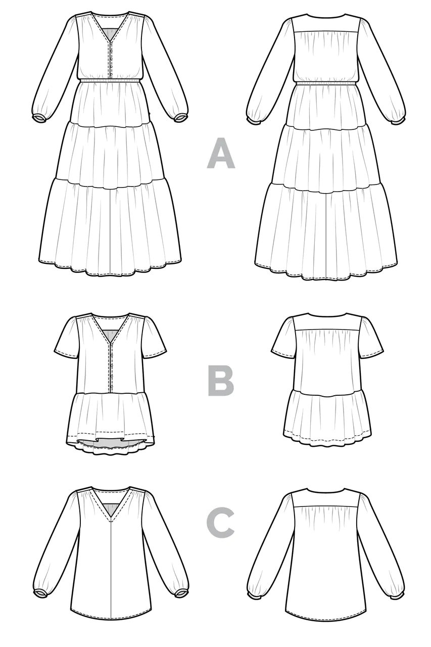 Closet Core Patterns | Nicks Dress