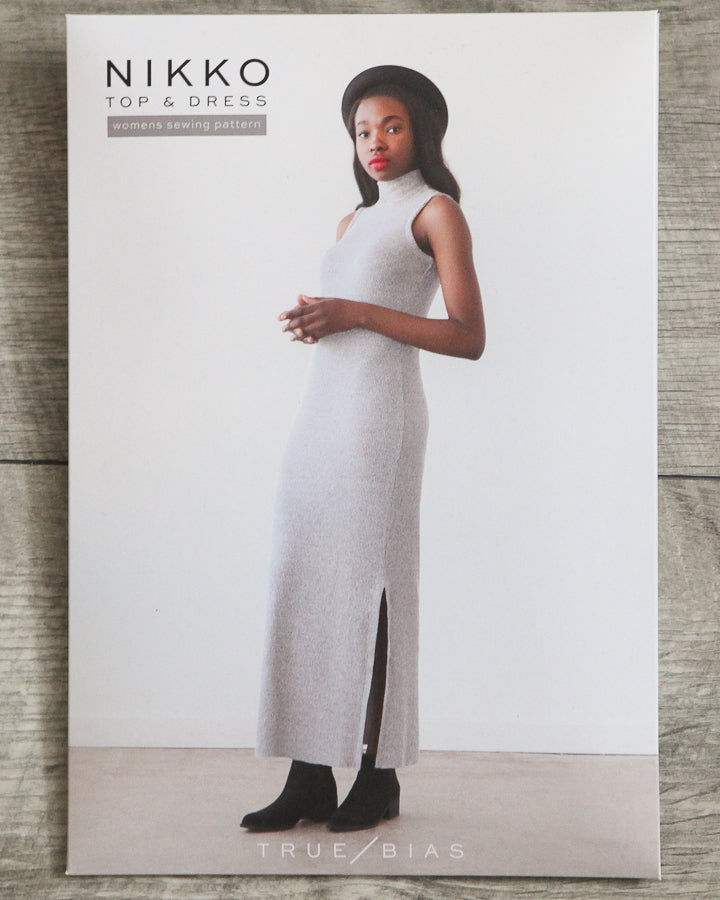 Nikko Top / Dress - True Bias | Sewing Pattern - MaaiDesign