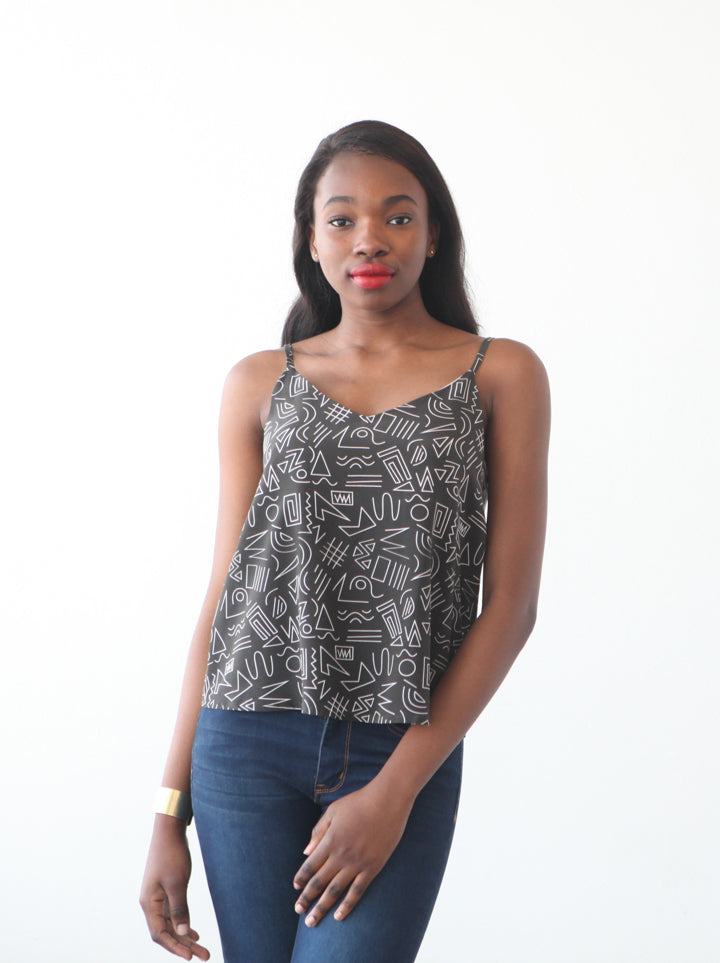 Ogden Cami Top - Sewing Pattern | True Bias | Size 0-18