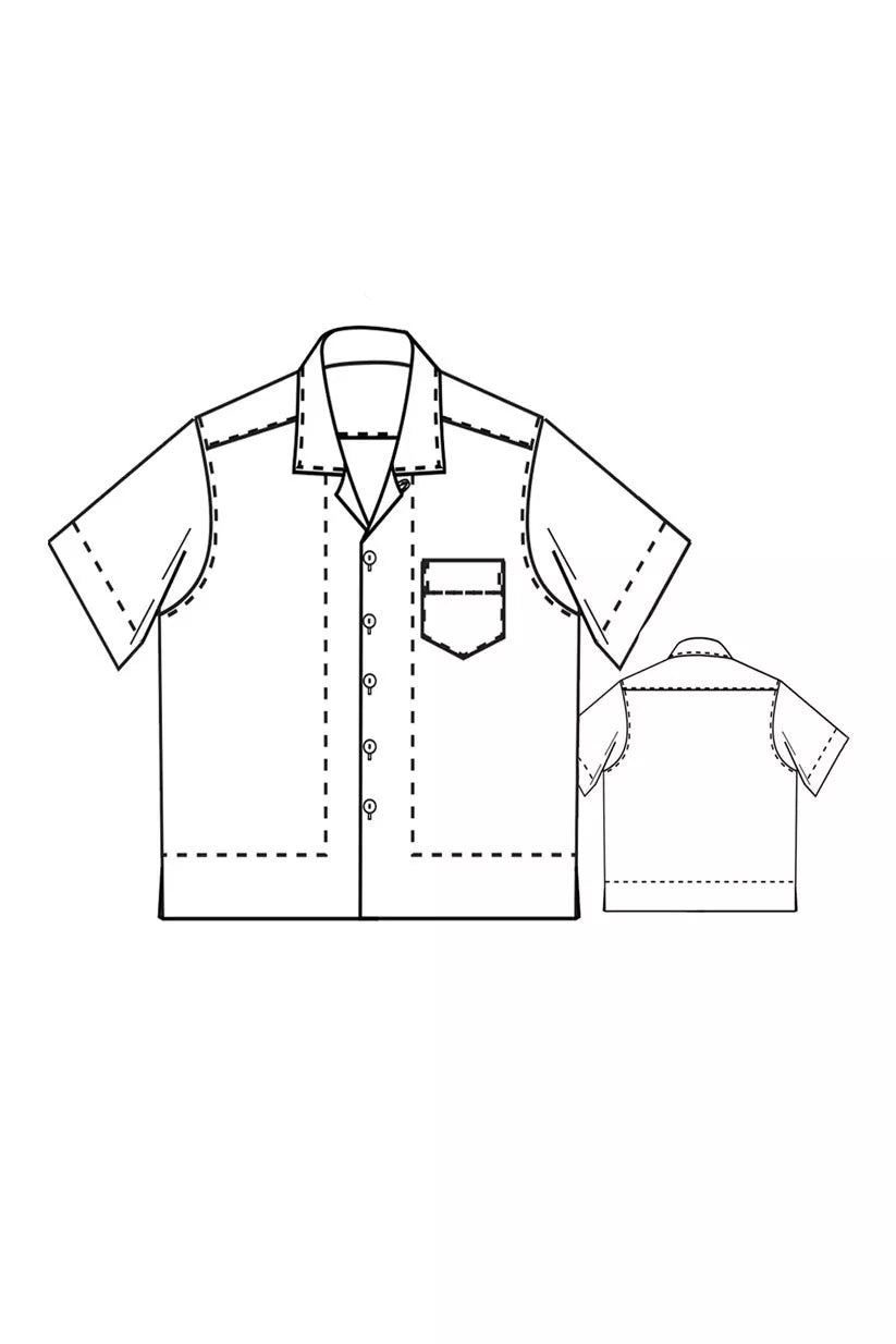 PDF Pattern - All State Shirt | Merchant & Mills