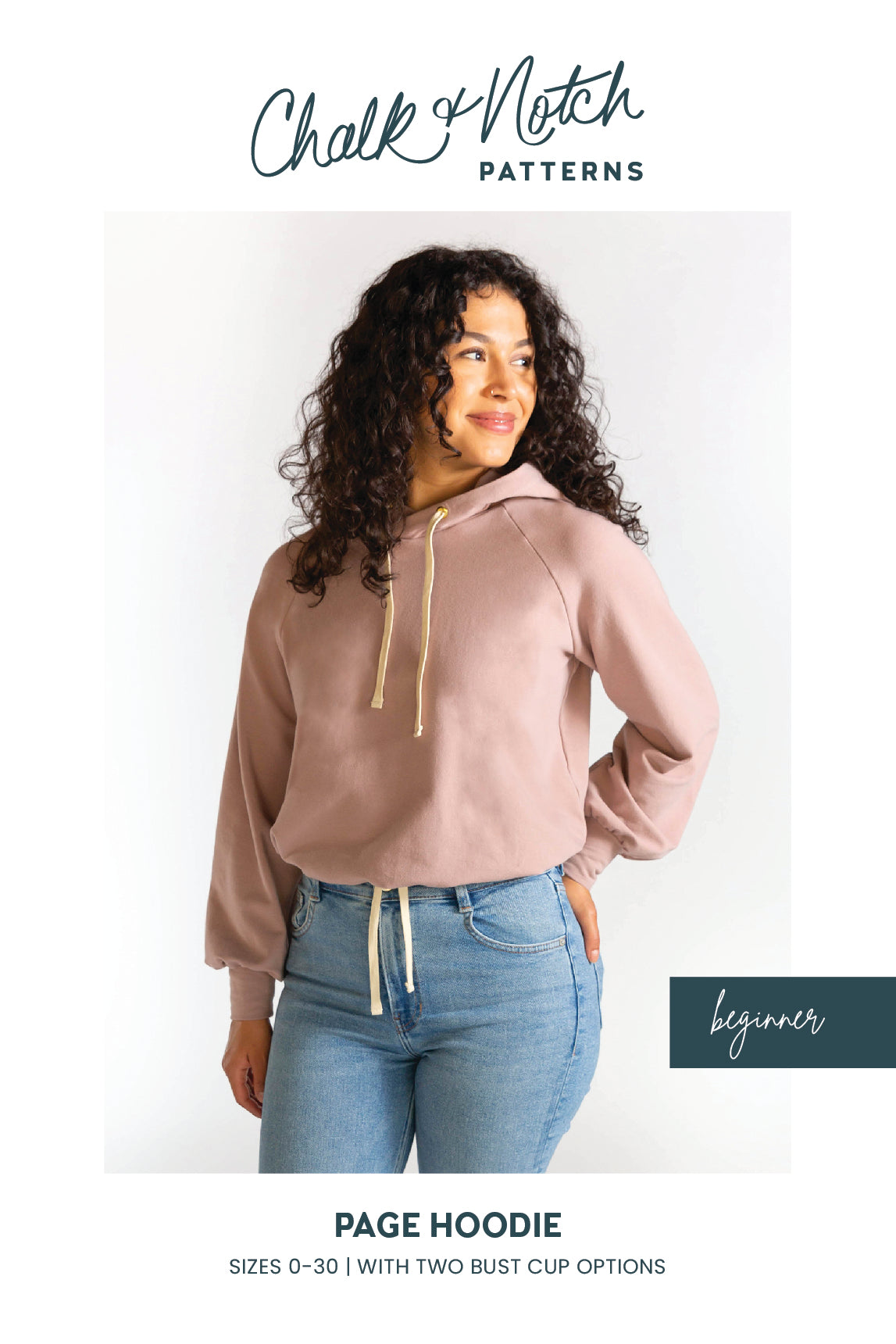 Maaidesign Patterns Page Hoodie - Sewing Pattern | Chalk and Notch Patterns – MaaiDesign ...